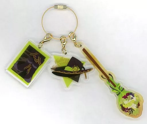 マレウス・ドラコニア ブルームバースデー箒のワイヤーアクリルチャーム 「ディズニー ツイステッドワンダーランド」 マレウスの誕生日記念グッズ