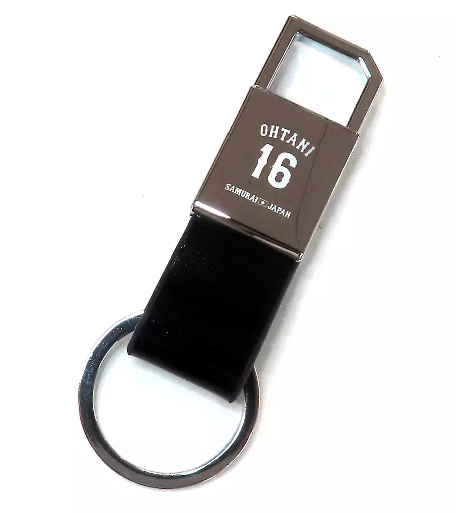 駿河屋 -<中古>大谷翔平#16 侍ジャパン 牛革キーホルダー 「2023 WORLD