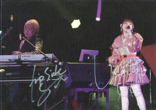 雑貨　fripSide 直筆サイン入りオリジナルキャンバスアート 「Blu-ray fripSide Phase2 Final Arena Tour 2022 -infinite synthesis：endless voyage- in Saitama Super Arena Day1・Day2」 あにばーさる購入特典