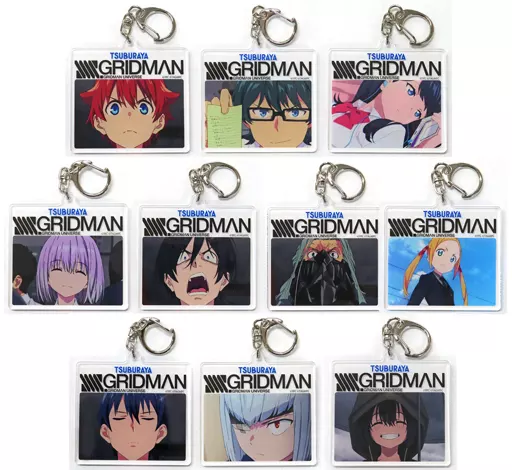 全10種セット 「SSSS.GRIDMAN アクリル 02.場面写イラスト」 SSSS.GRIDMAN＆SSSS.DYNAZENON POP UP SHOP in 東京キャラクターストリートグッズ