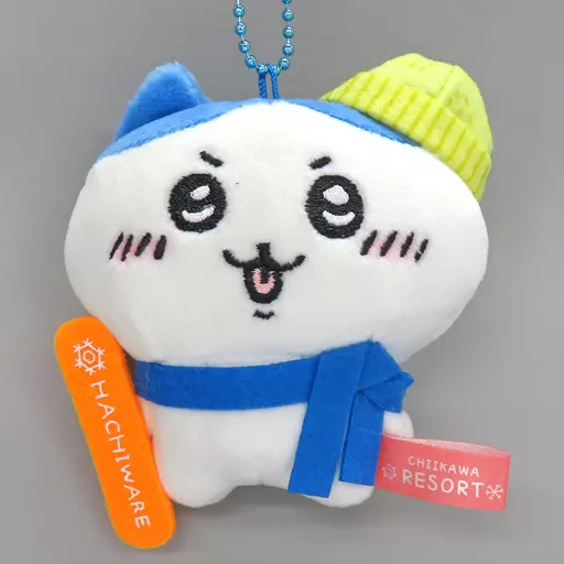 ハチワレ(スノボー) リゾート限定ぬいぐるみ 「ちいかわ なんか小さくてかわいいやつ」