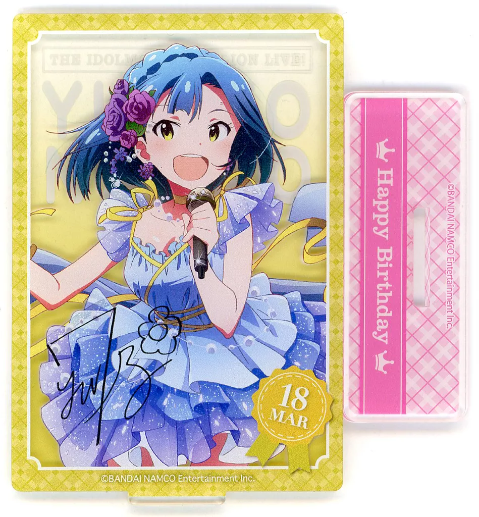 七尾百合子 バースデーアクリルスタンド2nd 「アイドルマスター ミリオンライブ!」