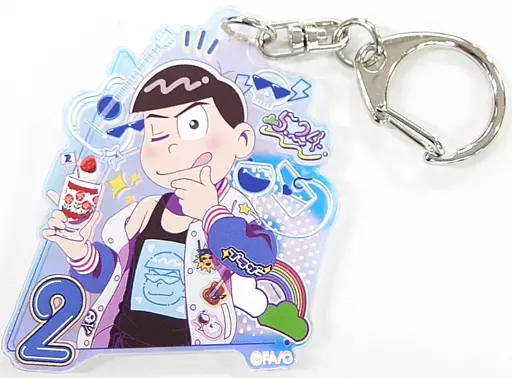 カラ松 オーロラアクリル 「おそ松さんのWEBくじ 第18弾 『SUGAR POP BIRTHDAY!』」 E賞