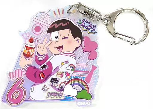 トド松 オーロラアクリル 「おそ松さんのWEBくじ 第18弾 『SUGAR POP BIRTHDAY!』」 E賞