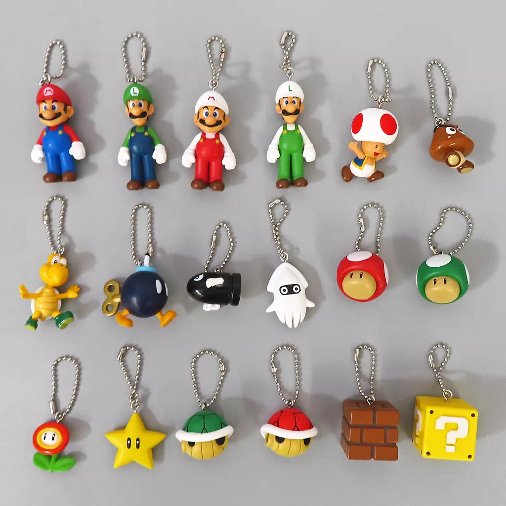 全18種セット マスコットフィギュア 「スーパーマリオシリーズ」