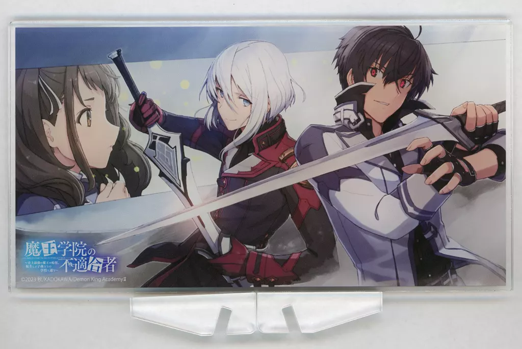 アノス＆レイ＆ミサ(C) アクリルプレート 「くじ引き堂 魔王学院の不適合者 オンラインくじ」 A-3賞_image