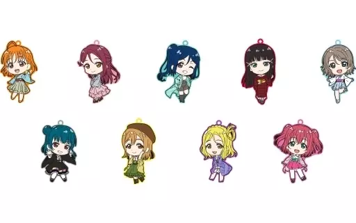 全9種セット 「ラブライブ!サンシャイン!! ラバーコレクション」