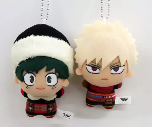 僕のヒーローアカデミア 緑谷出久＆爆豪勝己 ちびぐるみ2体セット 僕のヒーローアカデミア でっかいぽふっとぬいぐるみ 緑谷出久