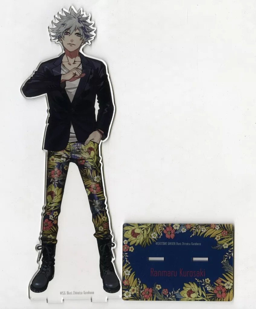 うたプリ プリサマ ボタニカル BIGアクリルスタンド 蘭丸 駿河屋 -<中古>黒崎蘭丸 BIGアクリルスタンド PRINCE SUMMER