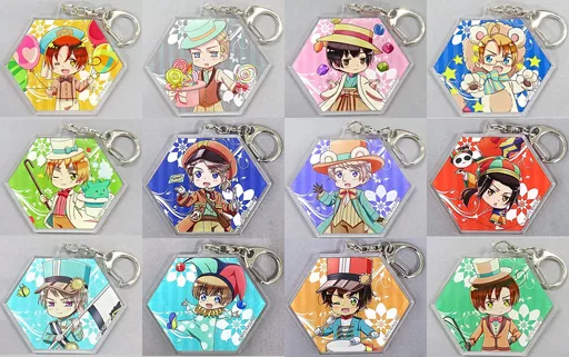 全12種セット 「ヘタリア The World Twinkle×KIDDY LAND アクリル」