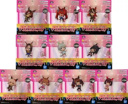 全10種セット アクリルプレート～ウイニングライブver.～vol.3 「ウマ娘 プリティーダービー」