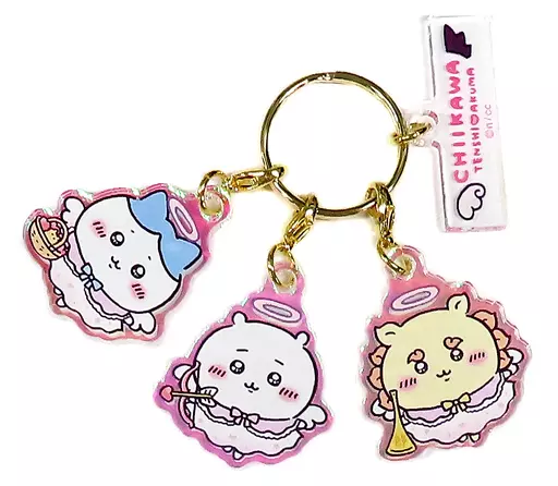 集合 ちいかわ てんし あくま てんしなアクリルチャーム 「ちいかわ なんか小さくてかわいいやつ てんし あくま＠東京駅」