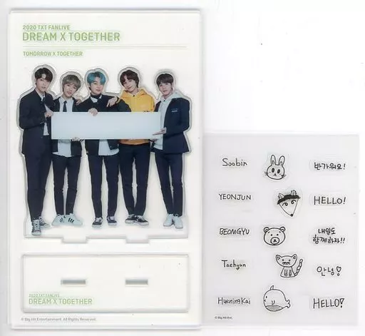 TXT 2020 FANLIVE アクリルスタンド 駿河屋 -<中古>TOMORROW X TOGETHER アクリルスタンド 「2020 TOMORROW