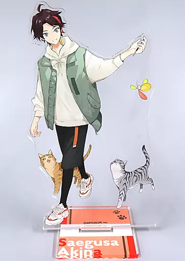 三枝明那 アクリルスタンド 「バーチャルYouTuber にじさんじ×カラオケまねきねこ ～Holiday with cat～」_image