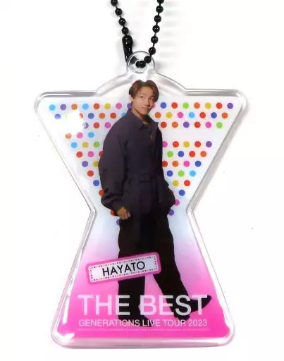 小森隼 クリアチャーム 「GENERATIONS 10th ANNIVERSARY YEAR GENERATIONS LIVE TOUR 2023 “THE BEST”」 カプセル景品