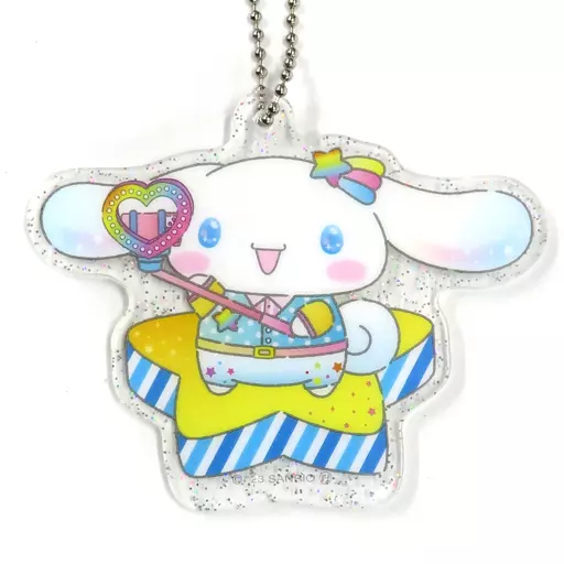 シナモロール/オンラインライブ アクリルチャーム 「Happyくじ シナモロールのアイドルLOOKBOOK」 アクリルチャーム賞