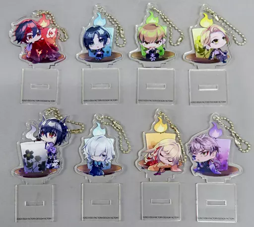 集合 描きおろしちびキャラアクリルスタンド8個セット 「Switchソフト 9 R.I.P. アニメイト限定セット」 同梱特典