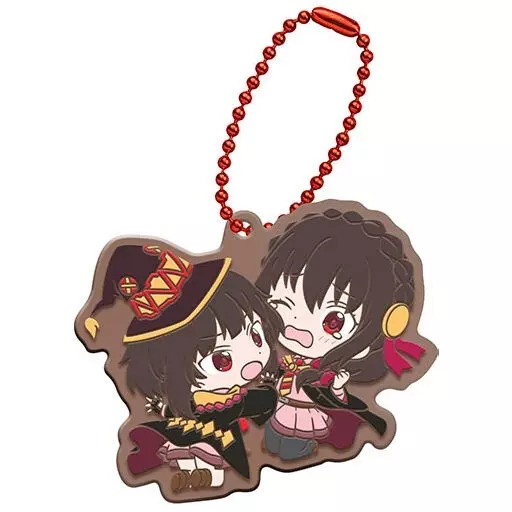 めぐみん＆ゆんゆん(B) 「この素晴らしい世界に爆焔を! カプセルラバーマスコット」