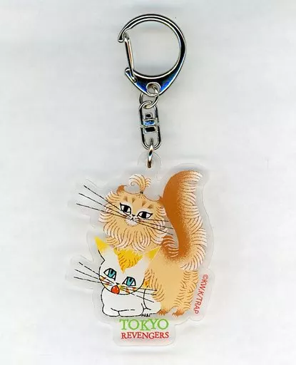 タケミチ猫＆マイキー猫(花垣武道＆佐野万次郎) 「東京リベンジャーズ×RE：SHAZAM #3 アクリルチャームコレクションVol.2 (Illustrations by 黒ねこ意匠)」