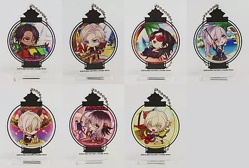 集合 描きおろしちびキャラアクリルスタンドキーチェーン7個セット 「Switchソフト 蛇香のライラ ～Trap of MUSK～ スペシャルステラセット」 同梱特典