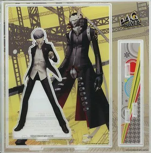 主人公 アクリルジオラマスタンド 「楽天コレクション ペルソナ4 ザ・ゴールデン」 A-1賞