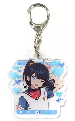 宝多六花(半身) アクリル 「グリッドマンユニバース TSUTAYA POP UP SHOP」
