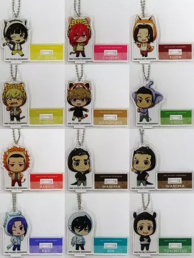 全12種セット 「ブルーロック×東武動物公園 描き下ろしイラスト ちびキャラ アクリルスタンド ver.B」