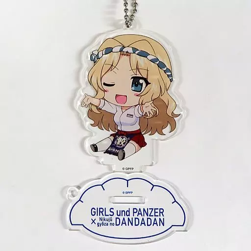 ケイ 「ガールズ＆パンツァー 最終章×肉汁餃子のダンダダン トレーディングアクリルスタンドチャーム」