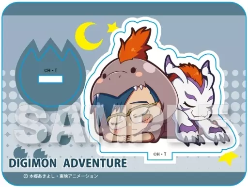 城戸丈＆ゴマモン ぎゃおコレ ミニキャラスタンド 「デジモンアドベンチャーシリーズ」