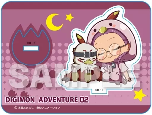 井ノ上京＆ホークモン ぎゃおコレ ミニキャラスタンド 「デジモンアドベンチャーシリーズ」