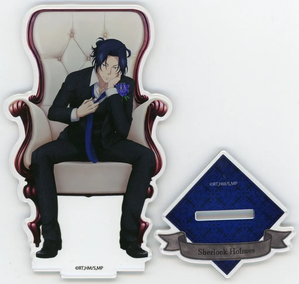 シャーロック・ホームズ アクリルスタンド 「憂国のモリアーティ PATRIOT CAFE in SMILE BASE」_image