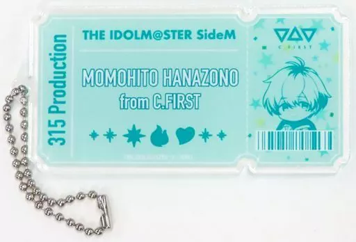 花園百々人 チケット風アクリル 「アイドルマスター SideM POP UP STORE in 東京アニメセンター」