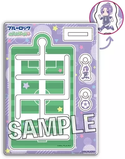 御影玲王 駆け回れ!フィールドアクリル めろんぽっぷ☆ 「ブルーロック」
