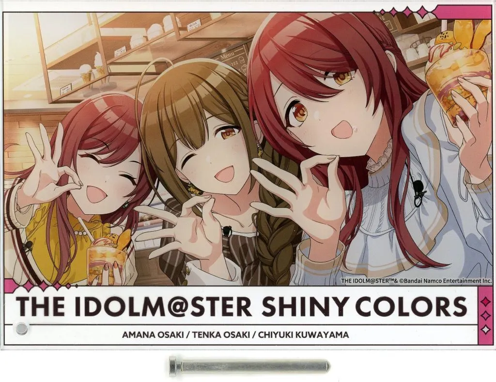 満開、うまストロメリア アクリルアート 「アイドルマスター シャイニーカラーズ 283PRODUCTION SHOP 2023」