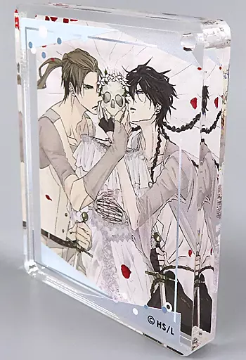 東谷准太＆西條高人(ドクロ) 「抱かれたい男1位に脅されています。×DECOTTO by animatecafe CoLotta トレーディングアクリルプレート」