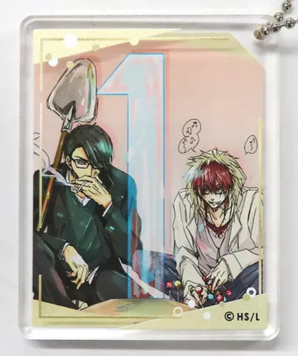 卯坂和臣＆在須清崇(1) 「抱かれたい男1位に脅されています。×DECOTTO by animatecafe CoLotta トレーディングアクリルプレート」
