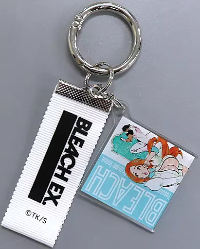 井上織姫＆茶渡泰虎 「BLEACH生誕20周年記念原画展 BLEACH EX. オリジナルレコードジャケットキーチェーンコレクション」