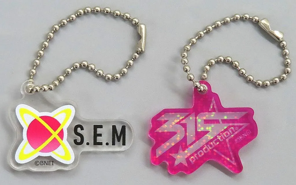 S.E.M ユニットロゴチャーム 「アイドルマスター SideM Mフェス 2022×315!!!SHOP」