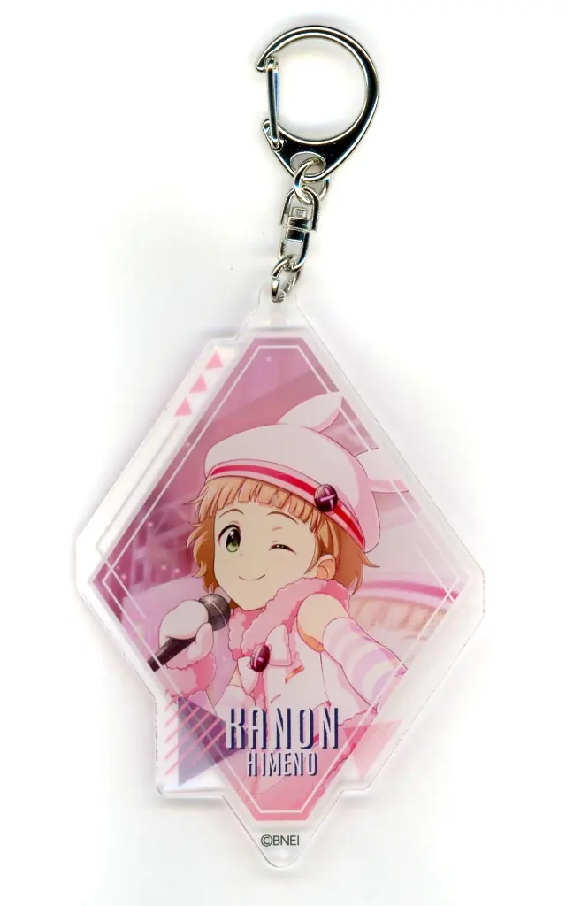 姫野かのん(菱形) アクリルキーホルダー 「アイドルマスター SideM」 オフィシャルショップ抽選くじ B賞