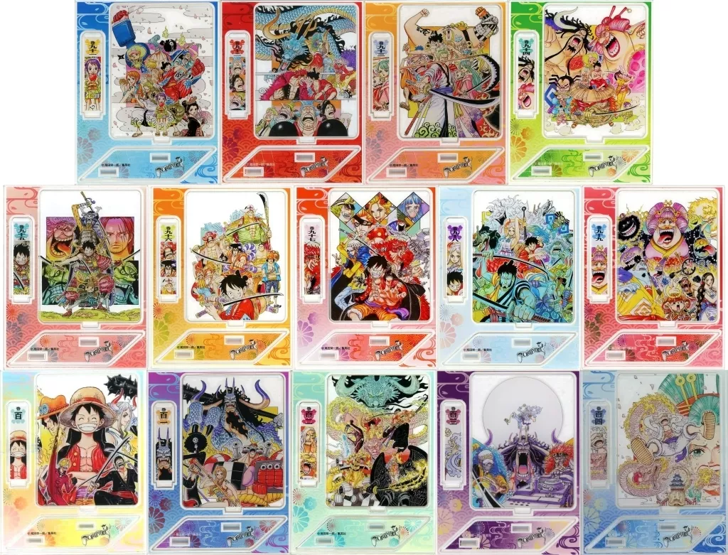 ONE PIECEコミックアクリルスタンド91~104巻13種セット※96巻なし ONE PIECEコミックアクリルスタンド91~104巻13種セット※96巻なし