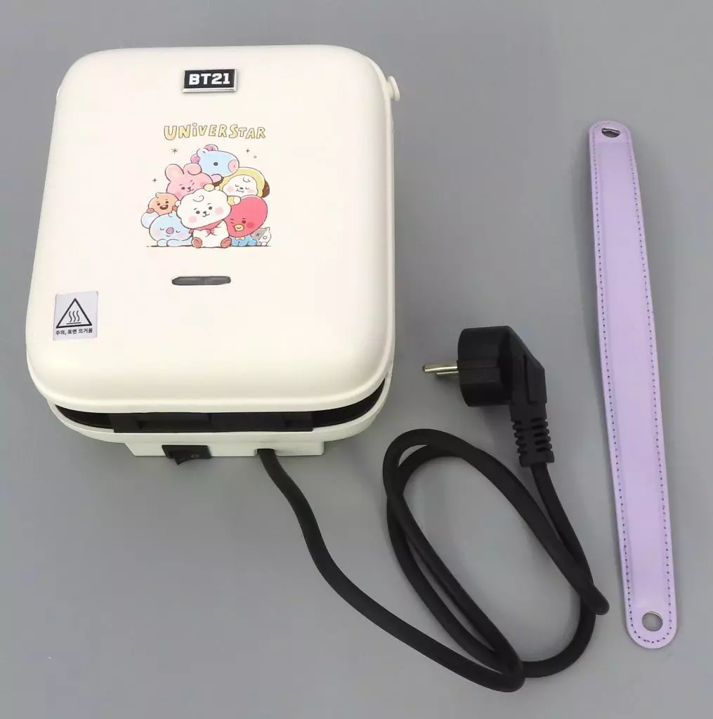 家電サプライ　SHOOKY(シュガ) BABY サンドイッチメーカー(ホットサンドメーカー) 「BT21」