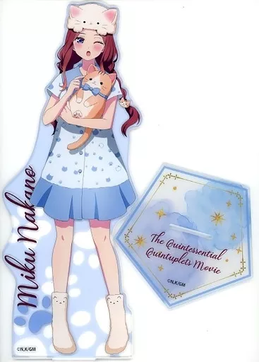 中野三玖 BIGアクリルスタンド 「映画 五等分の花嫁 ドリーム缶バッジ リラックスタイム」 ドリーム賞_image