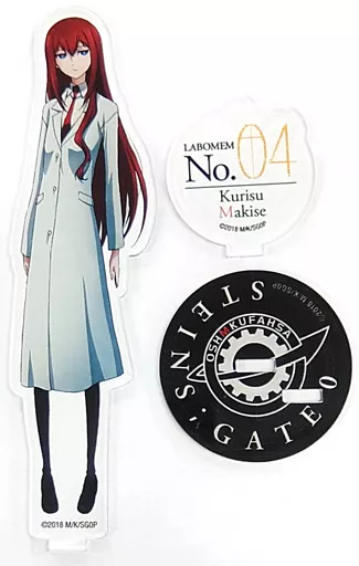 STEINS;GATE 0 アニメイト秋葉原ラボ アクリルスタンド 牧瀬紅莉栖 駿河屋 -<中古>牧瀬紅莉栖 アクリルスタンドフィギュア 「STEINS;GATE