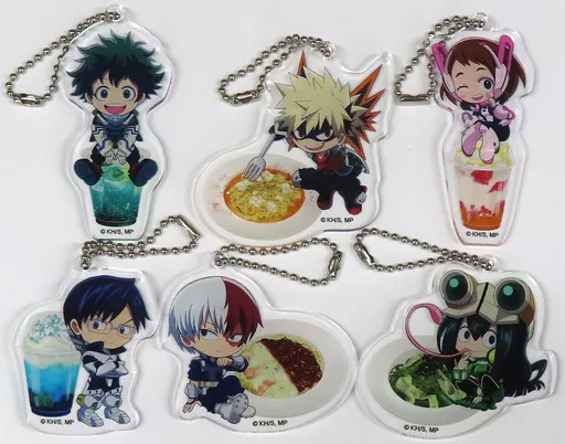 全6種セット 「僕のヒーローアカデミア×PRONTO オリジナルアクリル」