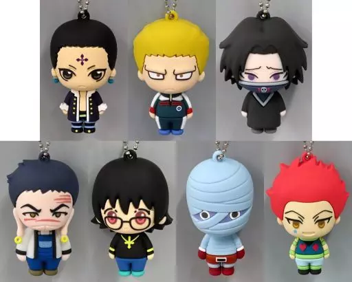 全7種セット 立体ラバーマスコット3 「HUNTER×HUNTER」