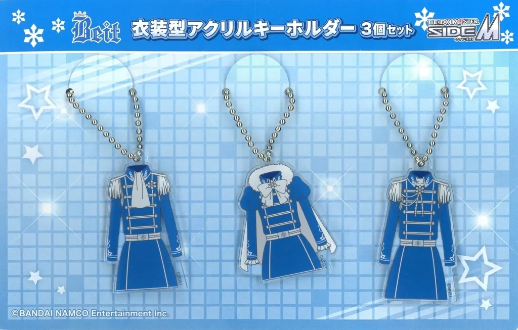 Beit 衣装型アクリルキーホルダー3個セット 「アイドルマスター SideM」