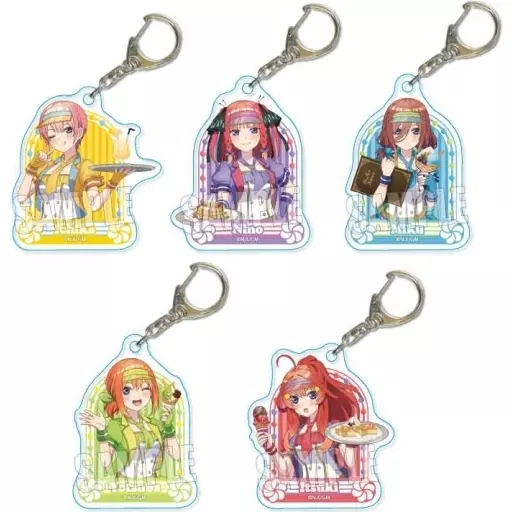 全5種セット 「映画 五等分の花嫁 トレーディングアクリル フルーツパーラーver.」