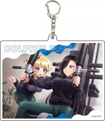 03.見波＆桐利(公式イラスト) デカアクリル 「ドルフィンウェーブ」