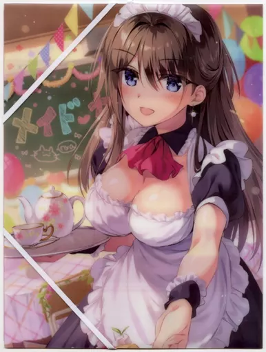 [単品] 藤城真香(メイド服) A4クリアフラットケース 「コミックス 僕のカノジョ先生 第9巻 特製A4クリアフラットケース付きとらのあな限定版」 同梱特典