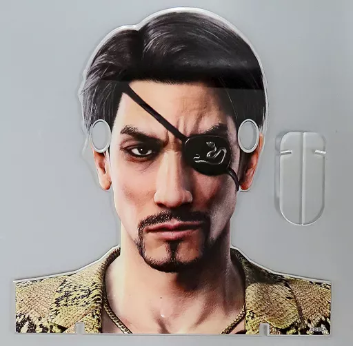 雑貨　真島吾朗 アクリルメガネスタンド 「セガラッキーくじONLINE 龍が如く 祝 生誕! 真島吾朗」 D賞-1